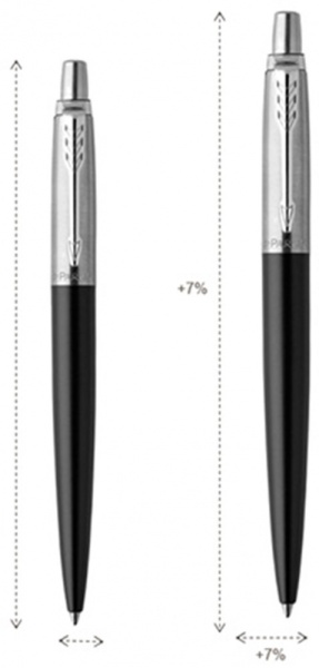 Шариковая ручка Parker Jotter XL, GREY CT, стержень: M