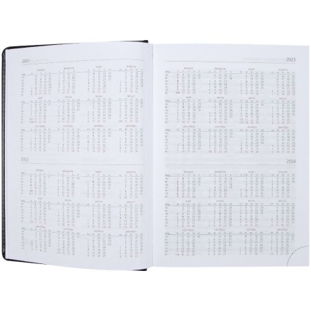 Подарочный набор: Шариковая ручка Parker Jotter Essential, Satin Black CT, стержень: Mblue, в подарочной упаковке и черный недатированный ежедневник