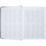 Подарочный набор: Шариковая ручка Parker Jotter Essential, Satin Black CT, стержень: Mblue, в подарочной упаковке и черный недатированный ежедневник