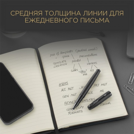 Стержень для ручки-роллера Z01 в блистере, размер: тонкий, цвет: Black