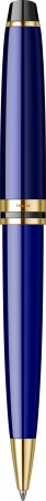 Шариковая ручка Waterman "Expert Blue Lacquer GT", цвет чернил: синий М