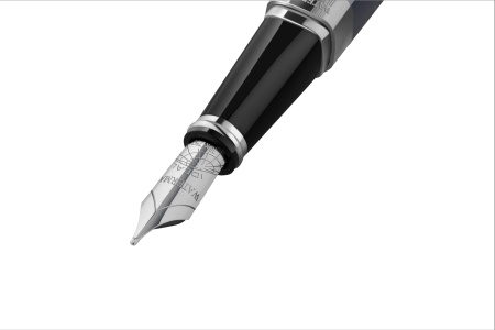Перьевая ручка Waterman "Exception SE Deluxe Blue CT" синяя, перо:M , в подарочной упаковке.