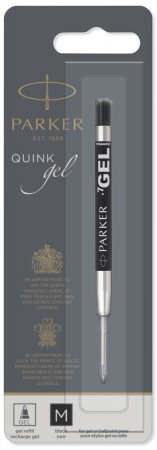 Cтержень гелевый Parker Gel Pen Refill M, размер: средний, цвет: черный