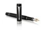Перьевая ручка Parker Duofold Classic Black CT Centennial Fountain Pen, перо: F, цвет чернил: black, в подарочной упаковке.