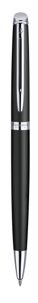 Подарочный набор Шариковая ручка Waterman Hemisphere, цвет: MattBlack CT, стержень: Mblue с чехлом на молнии