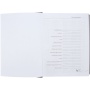Подарочный набор: Шариковая ручка Parker Jotter Essential, Satin Black CT, стержень: Mblue, в подарочной упаковке и черный недатированный ежедневник