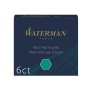Чернила в картридже Waterman Harmonious Green MINI  (в упаковке 6 картриджей)