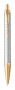 Шариковая ручка Parker IM Premium K318  Pearl GT, стержень: M, цвет чернил: blue, в подарочной упаковке.