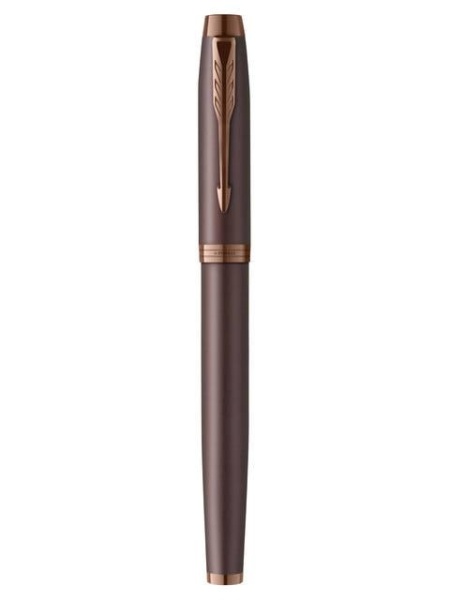 Перьевая ручка Parker IM Monochrome Brown, перо:F, цвет чернил: Black, в подарочной упаковке.