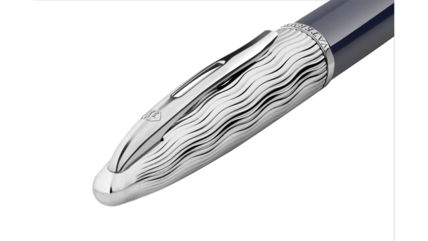 Перьевая ручка Waterman Carene L'Essence, цвет: du Bleu CT, перо: F
