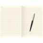 Подарочный набор:  Шариковая ручка Parker Jotter Essential, Satin Black CT и Ежедневник недатированный, черный срез, черный.