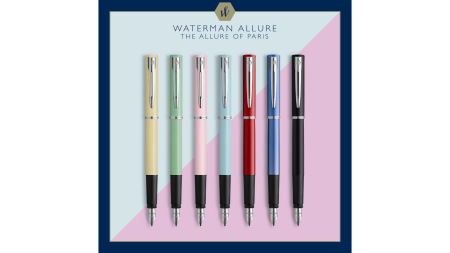 Перьевая ручка Waterman Allure Blue CT