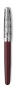Перьевая ручка Parker Sonnet Premium Refresh RED CT, перо 18K, толщина F, цвет чернил black, в подарочной упаковке