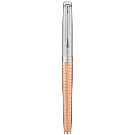 Подарочный набор Ручка роллер Waterman Hemisphere Deluxe Rose Wave с чехлом на молнии