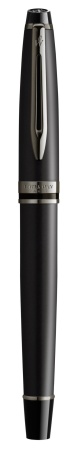 Перьевая ручка Waterman Expert Black F BLK в подарочной упаковке