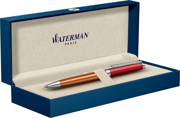 Шариковая ручка Waterman Hemisphere French riviera VERMILLON в подарочной коробке