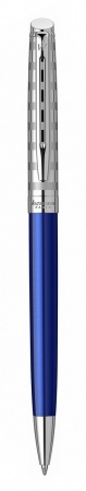 Шариковая ручка Waterman Hemisphere French riviera Deluxe BLU LOUNGE в подарочной коробке