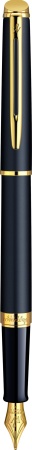 Перьевая ручка Waterman Hemisphere, цвет: MattBlack, перо: F