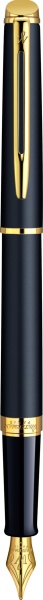 Перьевая ручка Waterman Hemisphere, цвет: MattBlack, перо: F