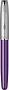 Перьевая ручка Parker Sonnet Essentials Violet SB Steel CT, перо: F, цвет чернил black, в подарочной упаковке.