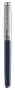 Перьевая ручка Waterman "Exception SE Deluxe Blue CT" синяя, перо:M , в подарочной упаковке.