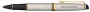 Ручка-роллер Waterman Expert 3, цвет: Stainless Steel GT, стержень: Fblk