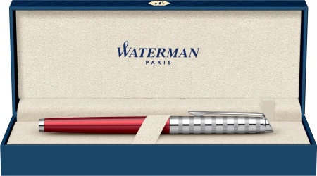 Перьевая ручка Waterman Hemisphere French riviera Deluxe RED CLUB в подарочной коробке