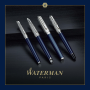 Ручка-роллер Waterman Waterman Hemisphere22 SE Deluxe Blue CT, стержень: F, цвет: Black, в подарочной упаковке
