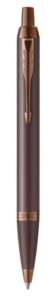 Шариковая ручка Parker IM Monochrome Brown, стержень:M, цвет чернил: blue, в подарочной упаковке.