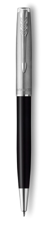 Шариковая ручка Parker Sonnet Entry Point Black Steel CT, стержень: M, цвет чернил: black , в подарочной упаковке