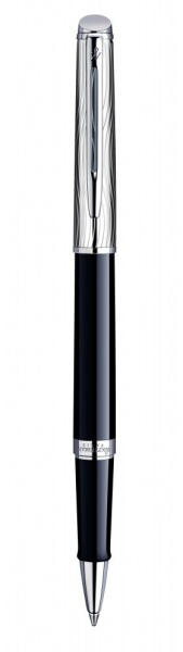 Ручка-роллер Waterman Hemisphere Deluxe, цвет: Black CT, стержень: Fblack