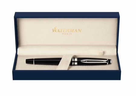 Ручка-роллер Waterman Expert, цвет: MattBlack, стержень: Fblk