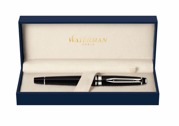 Ручка-роллер Waterman Expert, цвет: MattBlack, стержень: Fblk