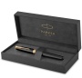 Перьевая ручка Parker Sonnet Black Lacquer GT, перо: F или М , цвет чернил: black, в подарочной упаковке