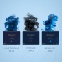 Чернила в картридже З/ч. Waterman Ink cartridge Standard Blue/Black (в упаковке 8 картриджей)