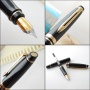 Перьевая ручка Waterman Expert 3, цвет: Black Laque GT, перо: F