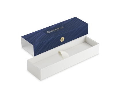 Перьевая ручка Waterman  Embleme цвет GOLD CT, цвет чернил: черный
