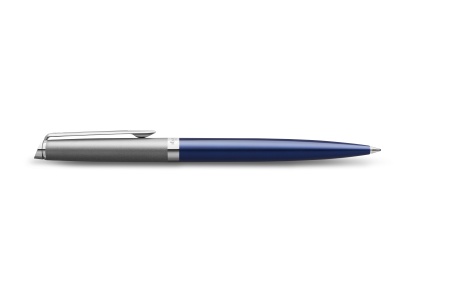 Шариковая ручка Waterman Hemisphere Entry Point Stainless Steel with Blue Lacquer в подарочной упаковке