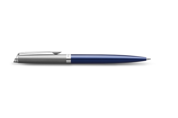 Шариковая ручка Waterman Hemisphere Entry Point Stainless Steel with Blue Lacquer в подарочной упаковке