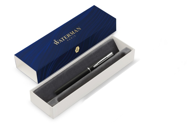 Перьевая ручка Waterman GRADUATE ALLURE, цвет: черный, перо: F