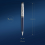 Шариковая ручка Waterman Expert22 SE deluxe Blue CT, стержень: M, цвет: Blue, в подарочной упаковке.