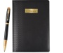 Подарочный набор: Ежедневник недатированная и Ручка роллер Parker IM Premium Core Black GT