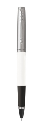 Ручка-роллер Parker Jotter Original T60 White СT (чернила черные) в подарочной коробке