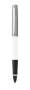 Ручка-роллер Parker Jotter Original T60 White СT (чернила черные) в подарочной коробке