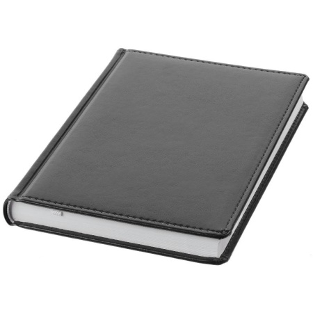 Подарочный набор: Шариковая ручка Parker Jotter Essential, Satin Black CT, стержень: Mblue, в подарочной упаковке и черный недатированный ежедневник