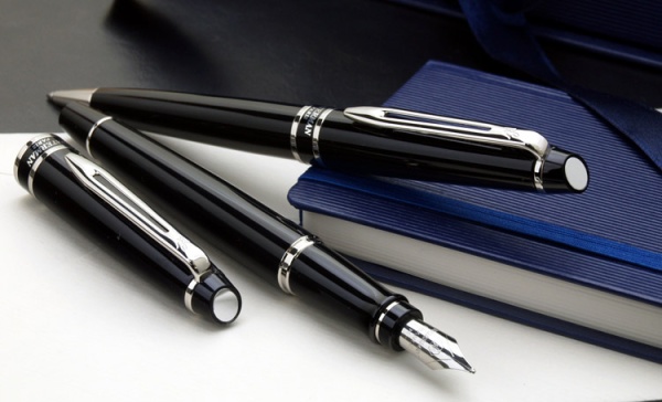 Перьевая ручка Waterman Expert 3, цвет: Black CT, перо: F