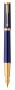 Ручка перьевая Parker "Ingenuity Blue GT" перо: F, цвет чернил: blue/black, в подарочной упаковке.